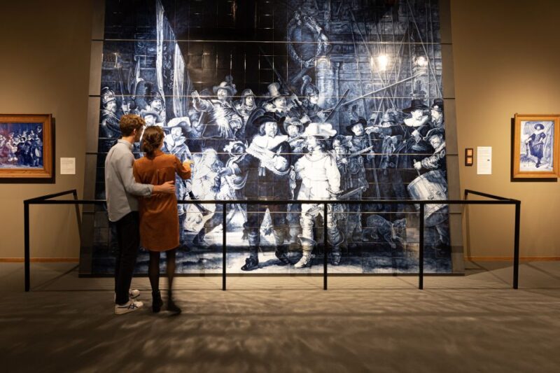 Royal Delft: Delftblue Factory and Museum - Participating in a Painting Workshop