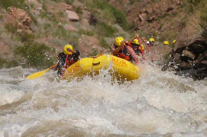 Royal Gorge Rafting Half Day Tour (FREE wetsuit use!) - Class IV Extreme fun! - Highlights of the Rapids and Stops