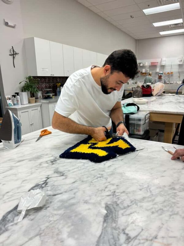 Rug Tufting Workshop - Unique Features of the Ashburn Tufting Experience