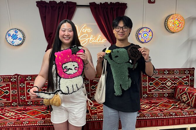 Rug Tufting Workshop in Philadelphia with Turkish Tea - Pacing and Duration: A Comfortable 2.5 Hours