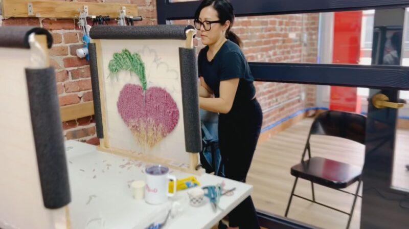 Rug Tufting Workshop - Learning Tufting for Beginners in a Relaxed Setting