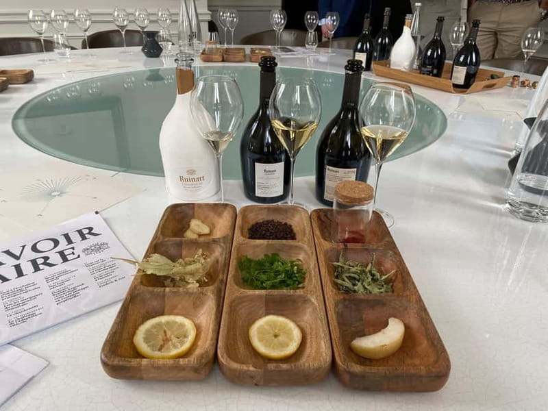 Ruinart Champagne Cellars Tastings Private trip from Paris - Key Points