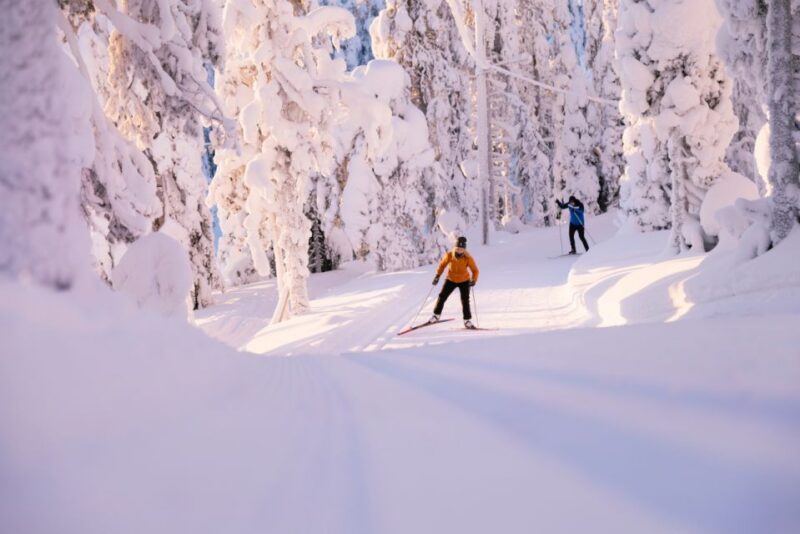 Ruka: Cross-country skiing - The experience of learning cross-country skiing in Ruka