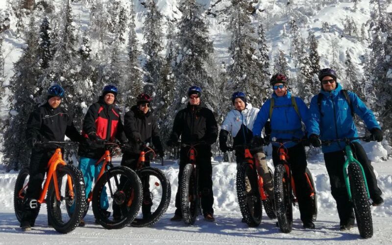 Ruka: Guided fatbike safari - Key Points