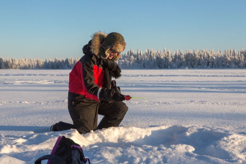 Ruka: Ice fishing trip - Discover the Charm of Ruka’s Ice Fishing Adventure