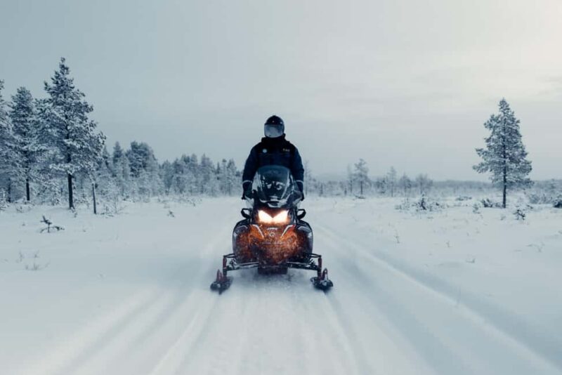 Ruka: Scenery Snowmobile Safari - Explore Ruka’s Spectacular Winter Scenery on a Snowmobile Safari