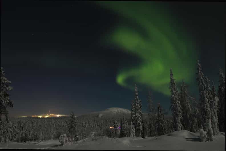 Ruka: Searching for the northern lights with snowshoes - Key Points