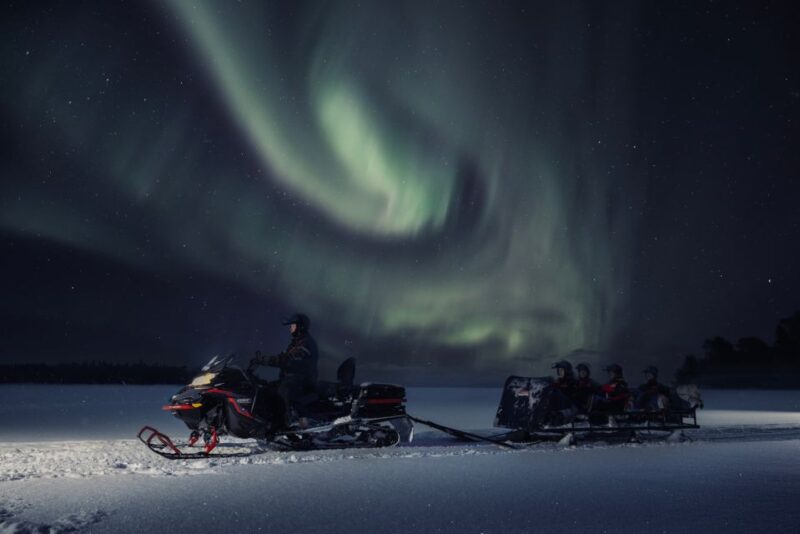 Ruka: Starlight sledging to search for Northern Lights - Key Points