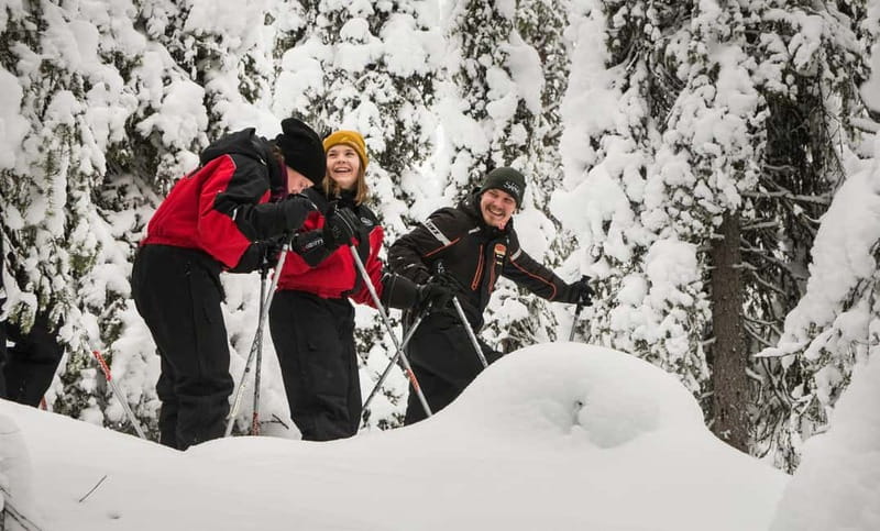Ruka:Daytime winter wonderland hike - Experience the Tranquility of Ruka’s Winter Forests