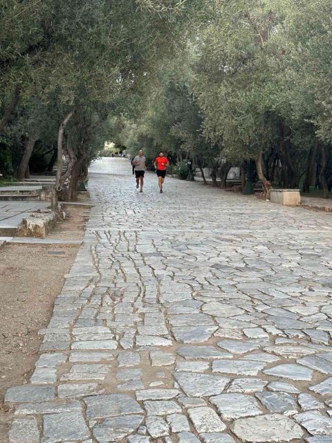 Running Through The History Of Athens with personal trainer - Exploring the Ancient Agora and Odeon of Herodes Atticus