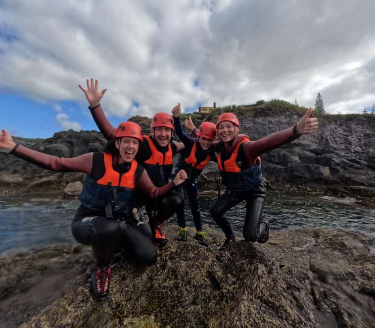 S.Miguel Coasteering Azores - Caloura - Timing and Group Size Advantages