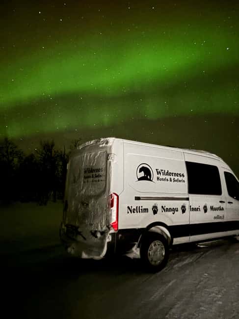 Saariselkä: Aurora Hunt by Car in Muotka - The Scenic Drive and Aurora-Focused Stops