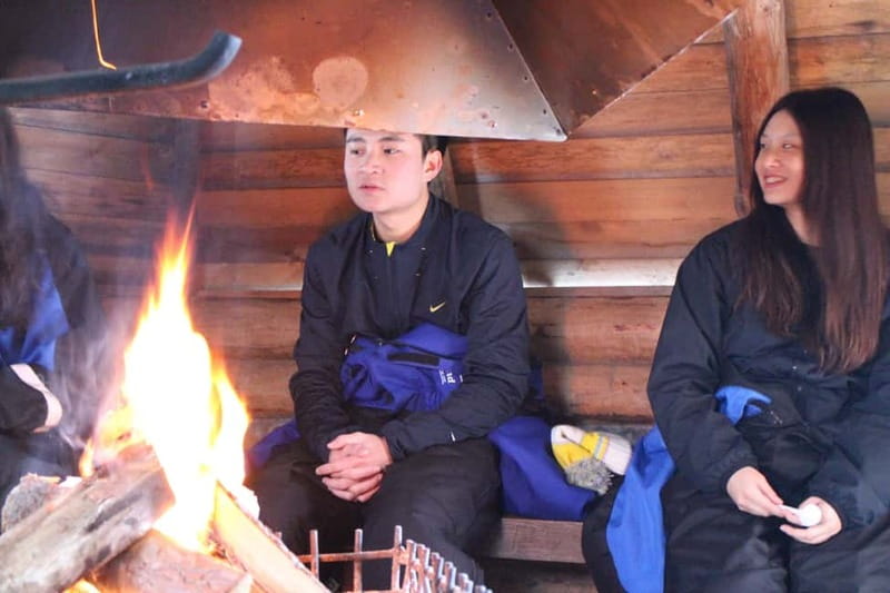 Saariselka: Snowmobile Safari on Tundra with BBQ - The Forest BBQ and Warm Beverages