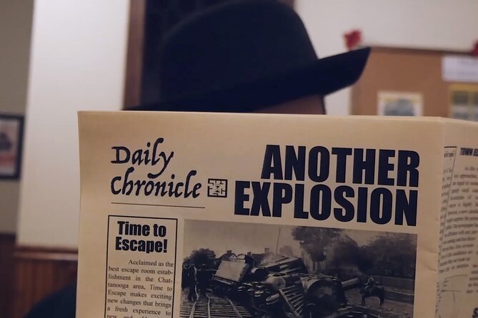 Sabotage: 1944 - Unique Setting: Chattanoogas WWII Era in an Escape Room