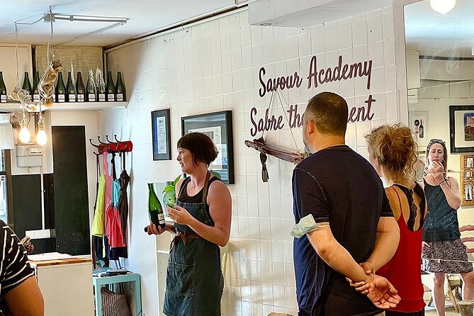 Sabre the Moment: Cava Sabrage Class in Barcelona - Key Points