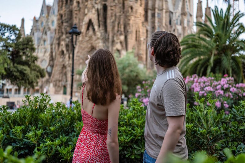 Sagrada Familia cinematic photoshoot - Optional Camera Rental and Photo Editing for a Personalized Keepsake