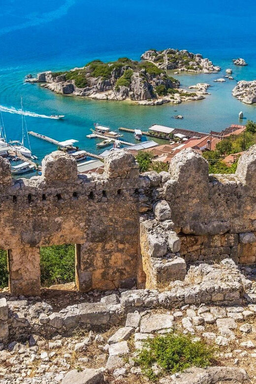 Sail Turkey: Gulet Cruise Demre to Kas Via Kekova - Exploring the Stops: Kekova Island, Tersane Bay, and Simena Castle