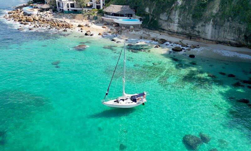 Sailboat: Explore & snorkeling, sunset and romantic sailing. - A 4-Hour Private Sailing Adventure in Puerto Vallarta for Up to 10 People