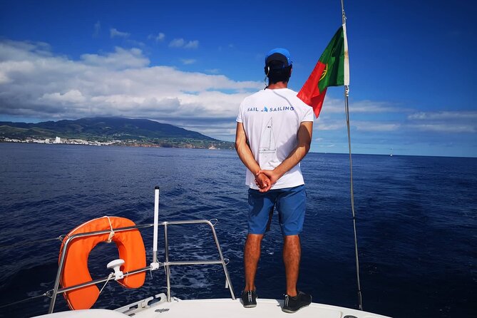 Sailboat trip from Ponta Delgada - Anchoring in Bays for Swimming, Snorkeling, and Paddleboarding