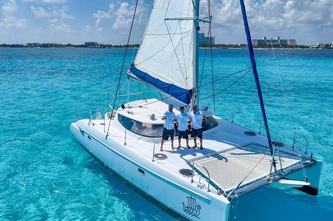 Sailing and snorkeling on a luxury catamaran to Isla Mujeres - Discover the Beauty of Cancun on a Luxury Catamaran to Isla Mujeres