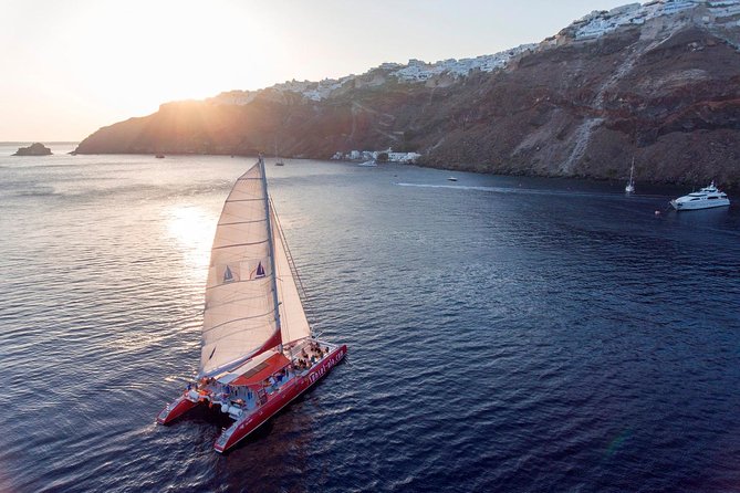 Sailing Catamaran Cruise in Santorini with BBQ, Drinks and Transfer - Practical Details and Booking Insights