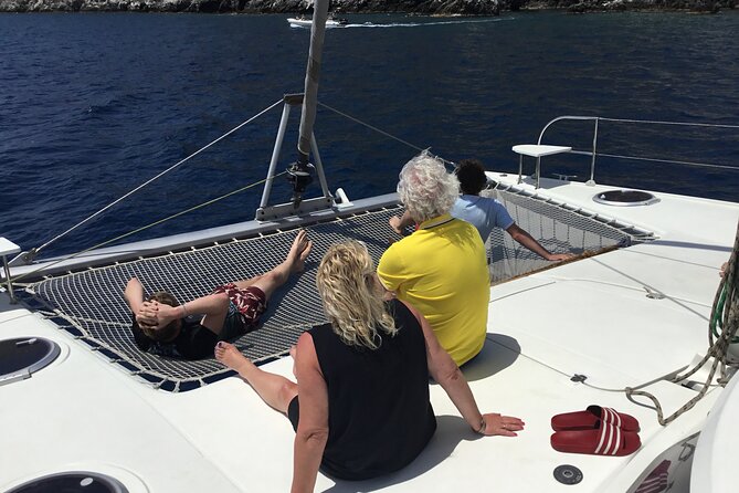 Sailing Catamaran day cruise - Rhodes with lunch & drinks - Flexibility and Cancellation