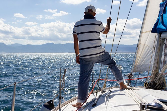 Sailing towards the Devil's Saddle - Scenic Navigation Toward Sella del Diavolo