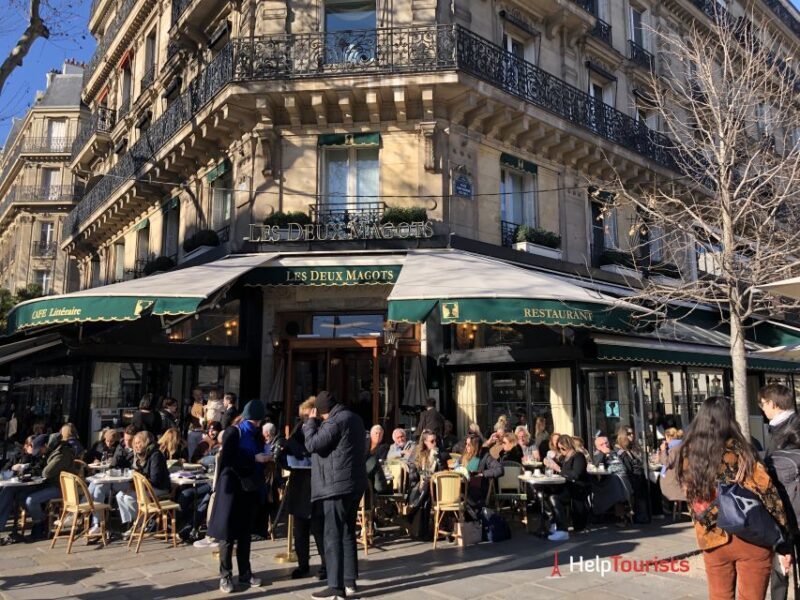 Saint-Germain-des-Près: 2-Hour Walking Tour - Visiting the Iconic Cafés: Les Deux Magots and Café de Flore