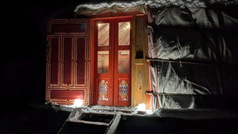 Saint-Gervais: Yurt evening - Key Points