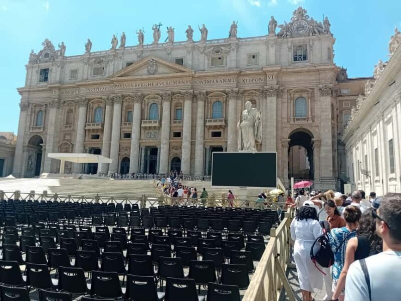 Saint Peters Basilica Guided Tour with Dome Access - Key Points