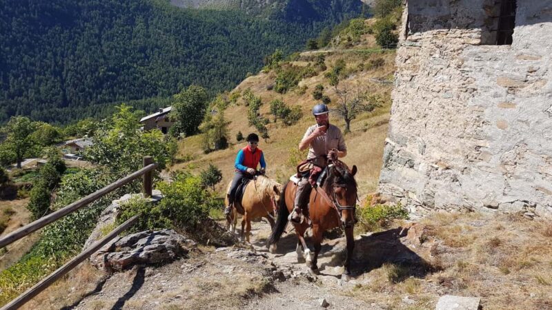 Saint-Pierre - Vetan: Guided horseback ride through the Alpine mountains - Key Points
