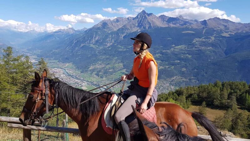 Saint-Pierre - Vetan: Guided horseback ride through the Alpine mountains - Suitable For Nature Lovers and Curious Beginners