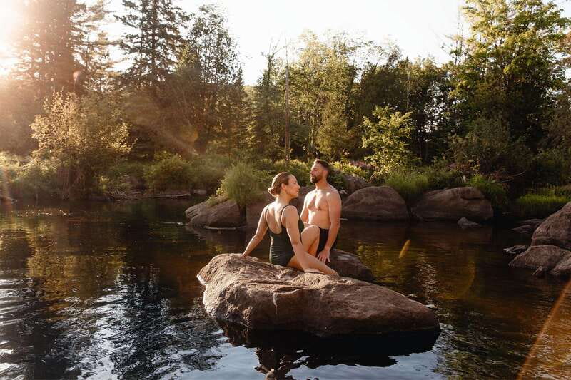 Saint-Sauveur: relaxation session in a Nordic thermal spa - The Thermal Experience: Saunas, Baths, and River Access