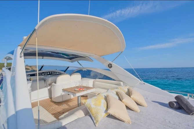 Saint Tropez Full Day Private Yacht Charter on our Pershing 45 - The Luxurious Pershing 45 Yacht: A Floating Oasis