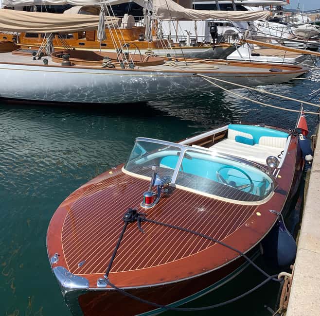 Saint-Tropez: Private Classic RIVA Boat Tour - Experience the Glamour of Saint-Tropez by Private Riva Boat