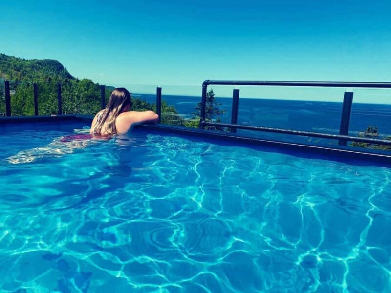 Sainte-Anne des Monts: Canyoning in the coastal mountains of the St. Lawrence River - The Spectacular Waterfalls for Rappelling