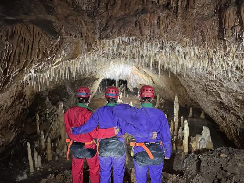 Salavas: Caving - Grotte de Cordier - The Guide and Language Support
