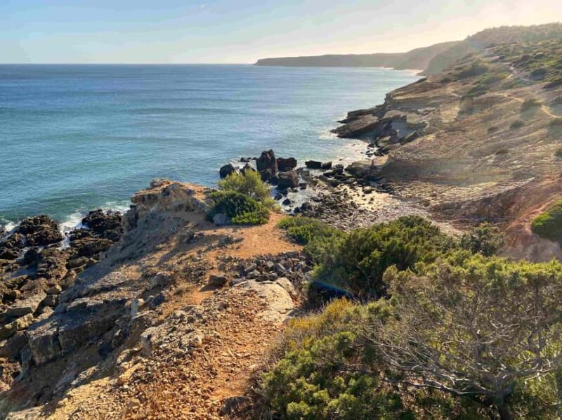 Salema: Stretch Horizons | Coastal Hike & Yoga - The Unique Geology and Dinosaur Footprints
