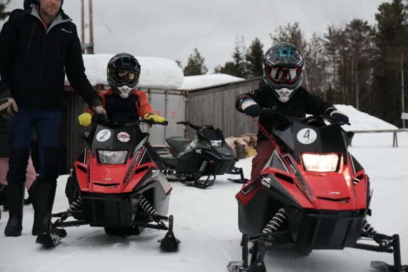 Sälen: Mini Snowmobile Adventure on Private Track - Key Points