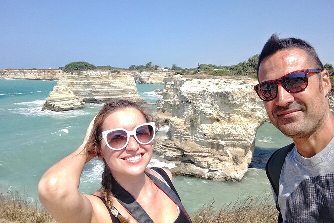 Salento's sea coast tour - Cliffs and Swimming at Torre SantAndrea