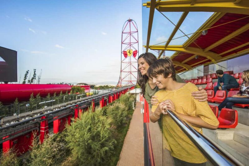 Salou: PortAventura Ferrari Land Admission Ticket - Food, Souvenirs, and Shopping Options