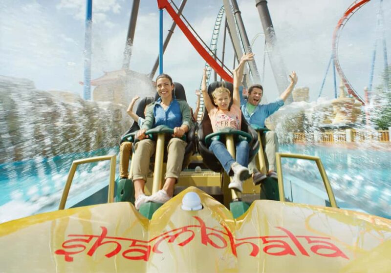 Salou: PortAventura, Ferrari Land, and Caribe Aquatic Entry - The Three Parks Near Barcelona: PortAventura, Ferrari Land, and Caribe Aquatic Park