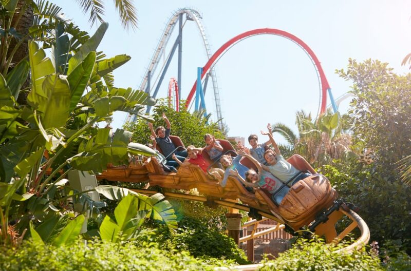 Salou: PortAventura Theme Park Entry Ticket - Exploring the Thrill Rides: Shambhala, Dragon Khan, and More