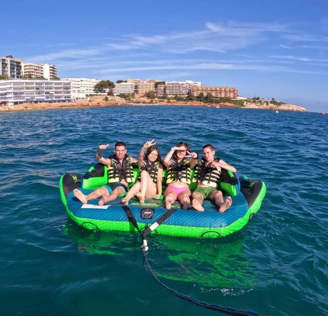 Salou: Private Inflatable Water Sofa Ride - Key Points