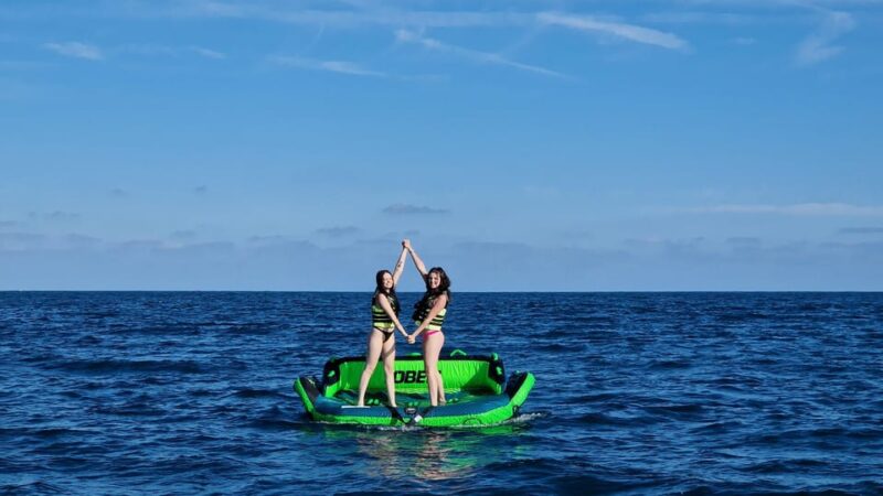 Salou: Private Inflatable Water Sofa Ride - The Role of Guides and Safety Measures