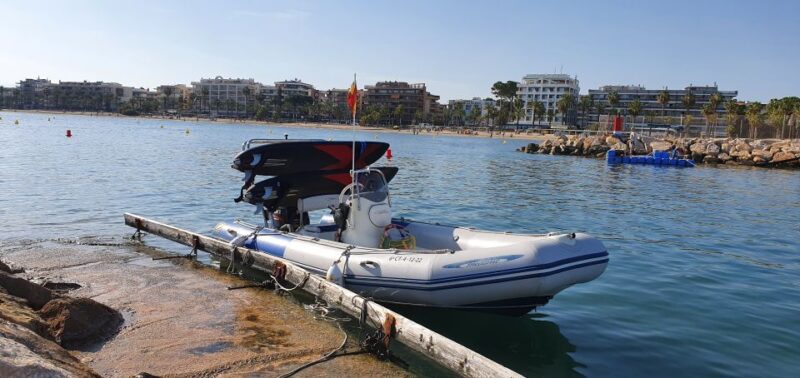 Salou: Private Zodiac Boat Trip Through the Coves of Salou - The Experience of the Guide and Crew