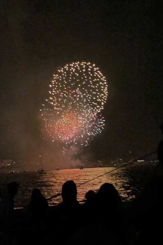 Salou's Fireworks 15th August Sail Catamaran - Discover Salous Fireworks from the Sea on a 3-Hour Catamaran Cruise