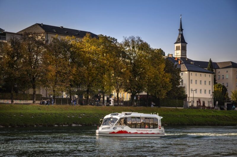 Salzburg: Amphibious Splash Tour on Land & on Water - From Mirabell Palace to Leopoldskron Palace and Old Districts