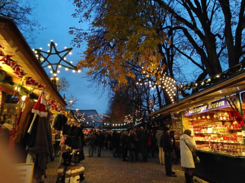 Salzburg City & Singing Christmas Tour in English - End of Tour at the Famous Christkindl Market