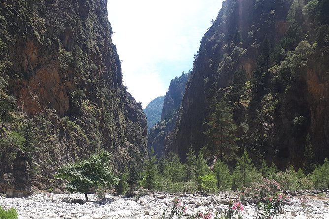 SAMARIA GORGE adventure by local guide. - Swimming and Lunch Break in the Gorge’s Riverside Area